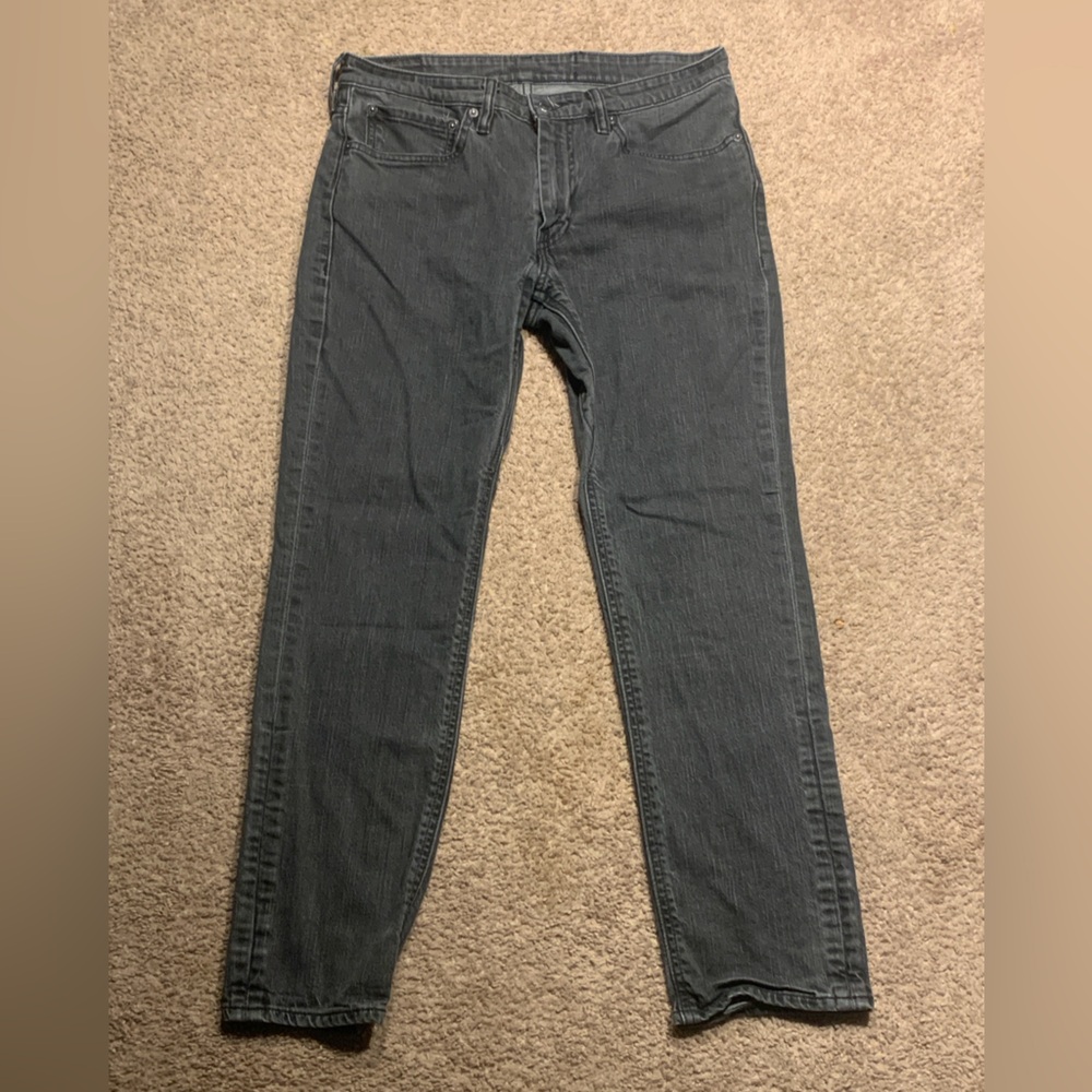 Levi's Men's Slim Straight Jeans - Gray
